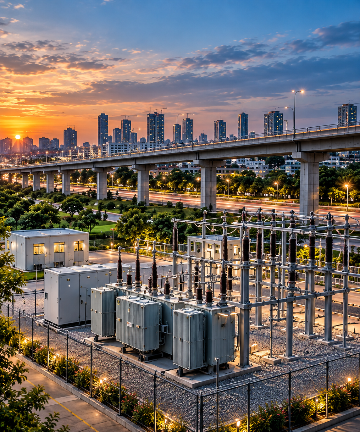 Infrastructure electrical distribution